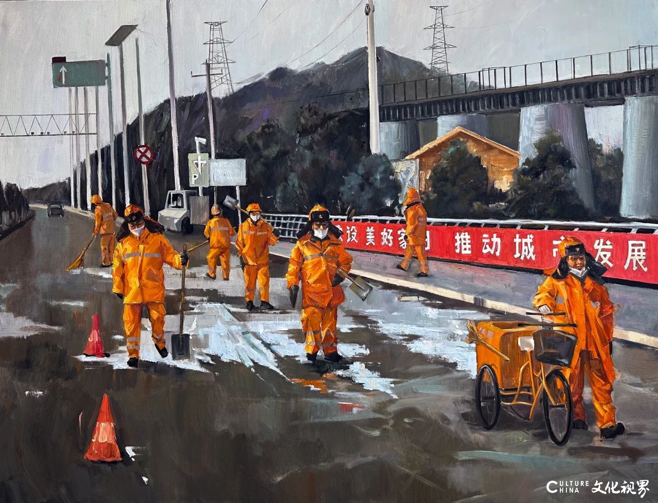 “黄河之声——2025宁夏油画作品展（网络展）”开展