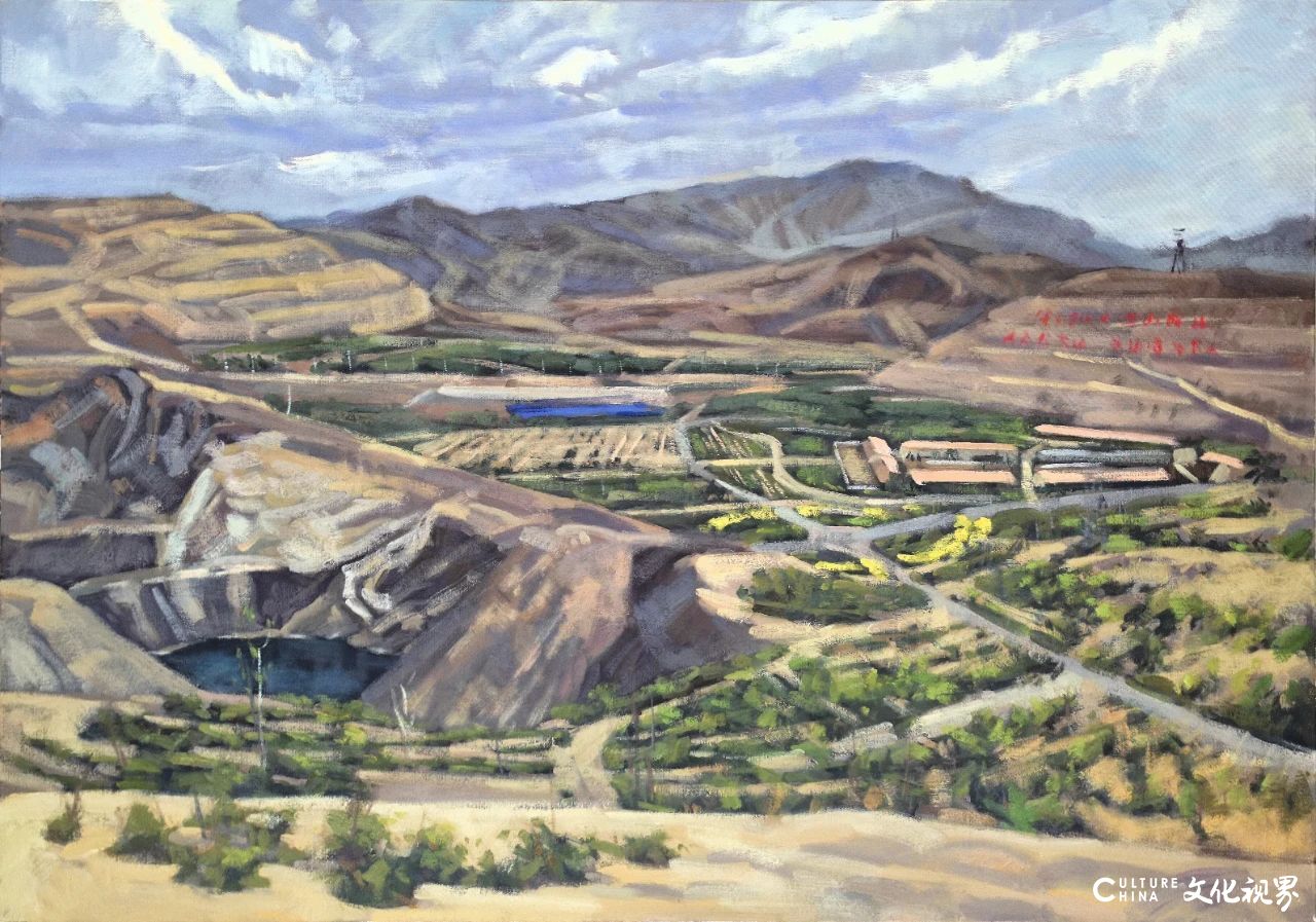 “黄河之声——2025宁夏油画作品展（网络展）”开展