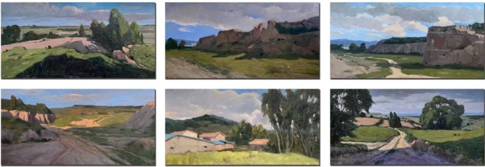 “黄河之声——2025宁夏油画作品展（网络展）”开展