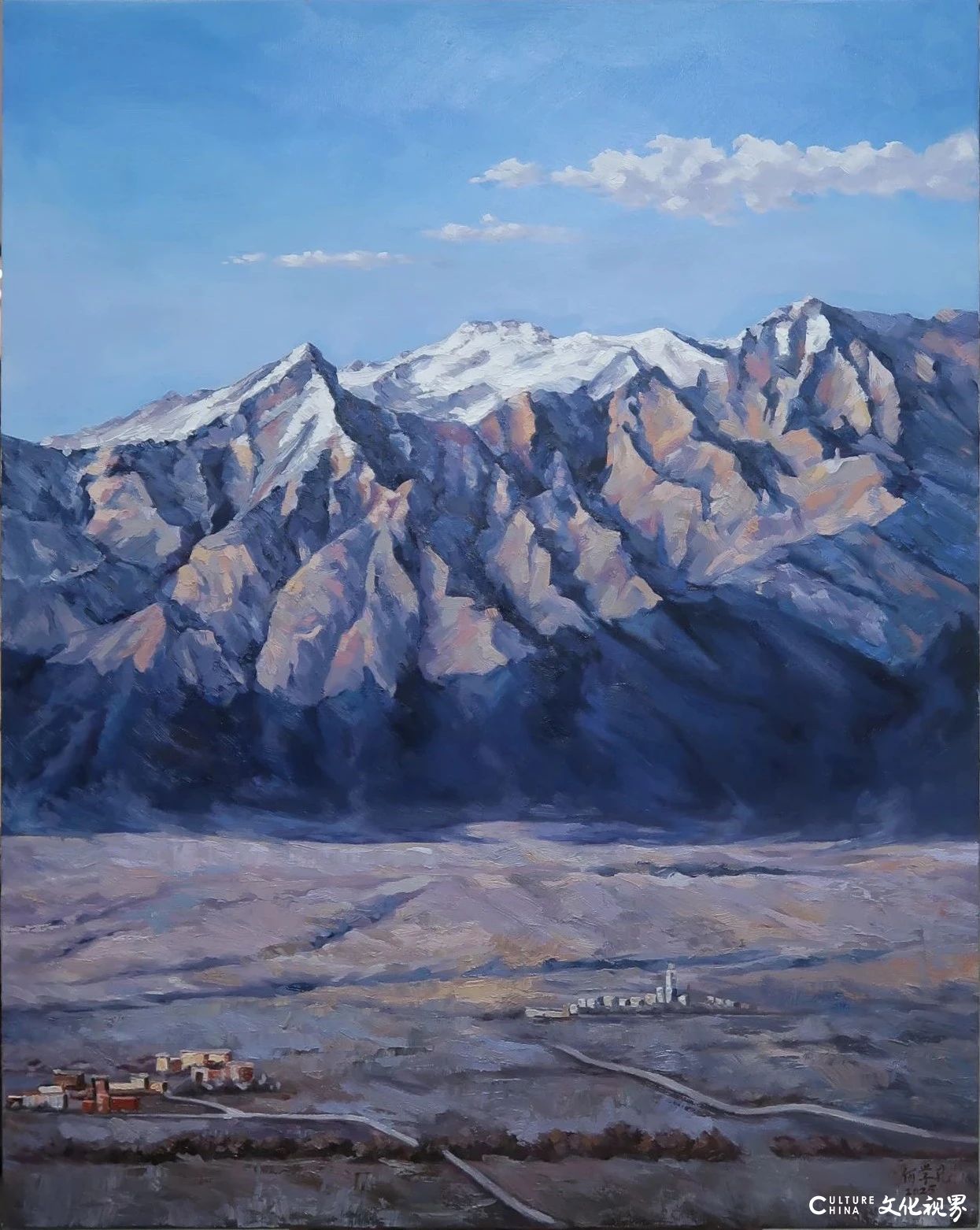 “黄河之声——2025宁夏油画作品展（网络展）”开展