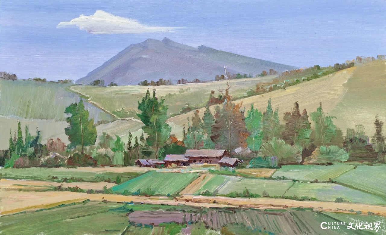 “黄河之声——2025宁夏油画作品展（网络展）”开展