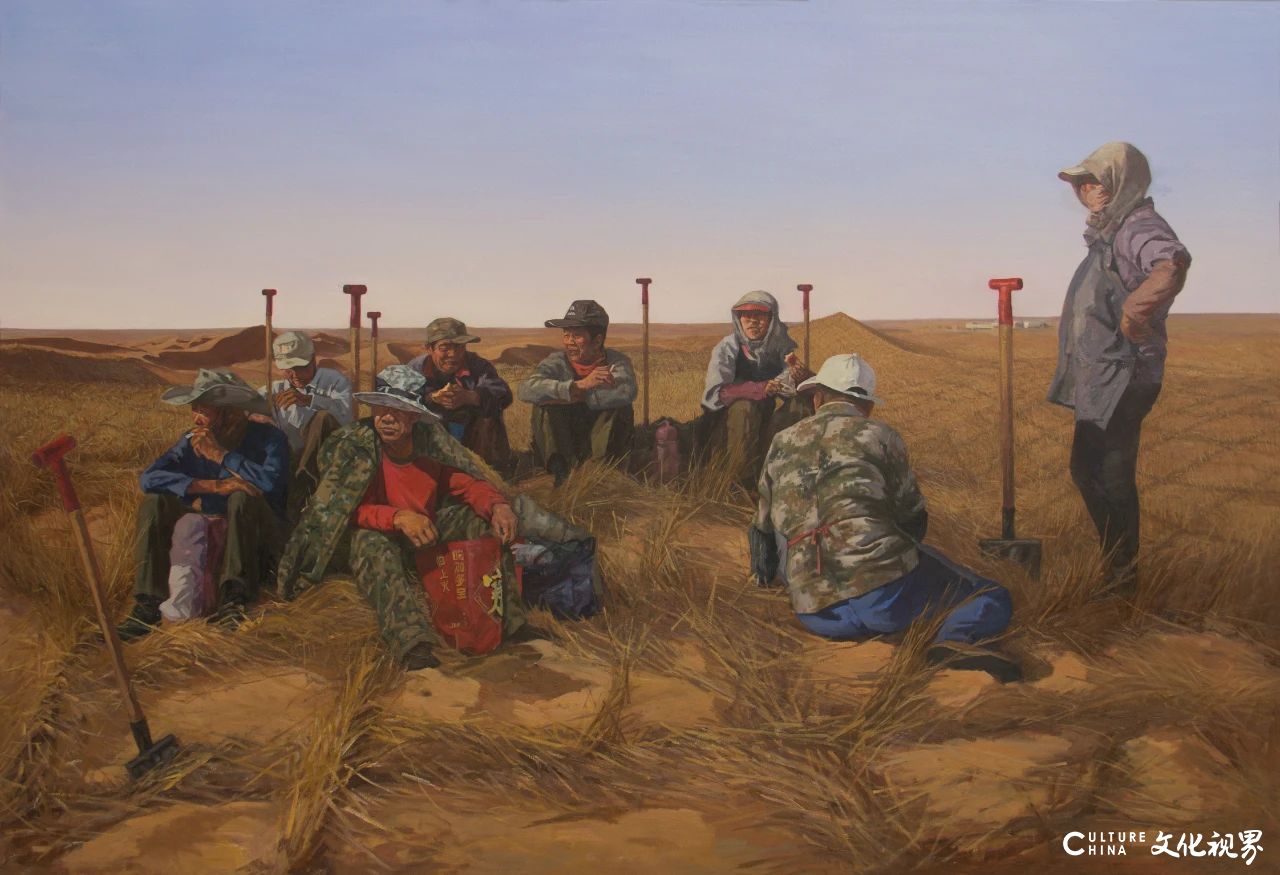 “黄河之声——2025宁夏油画作品展（网络展）”开展