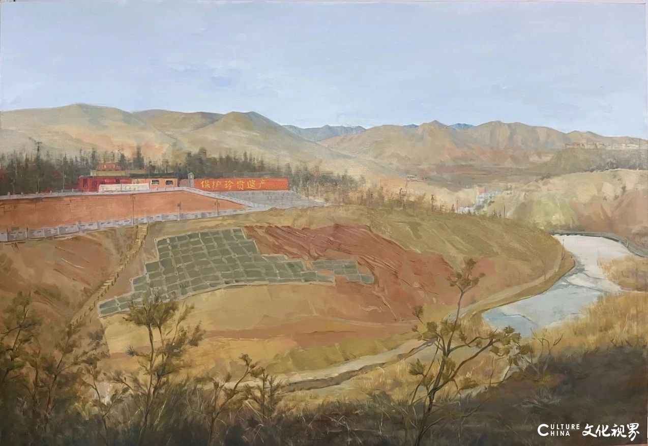 “黄河之声——2025宁夏油画作品展（网络展）”开展