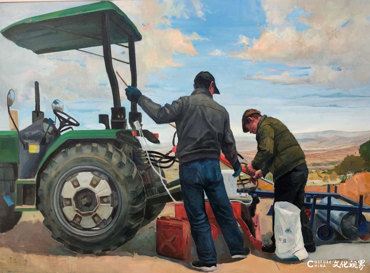 “黄河之声——2025宁夏油画作品展（网络展）”开展