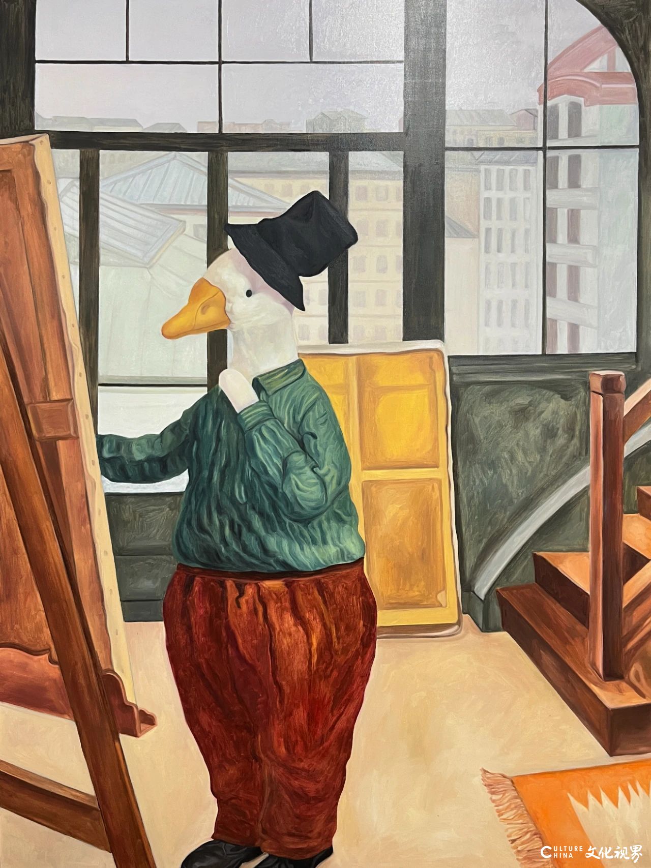“黄河之声——2025宁夏油画作品展（网络展）”开展