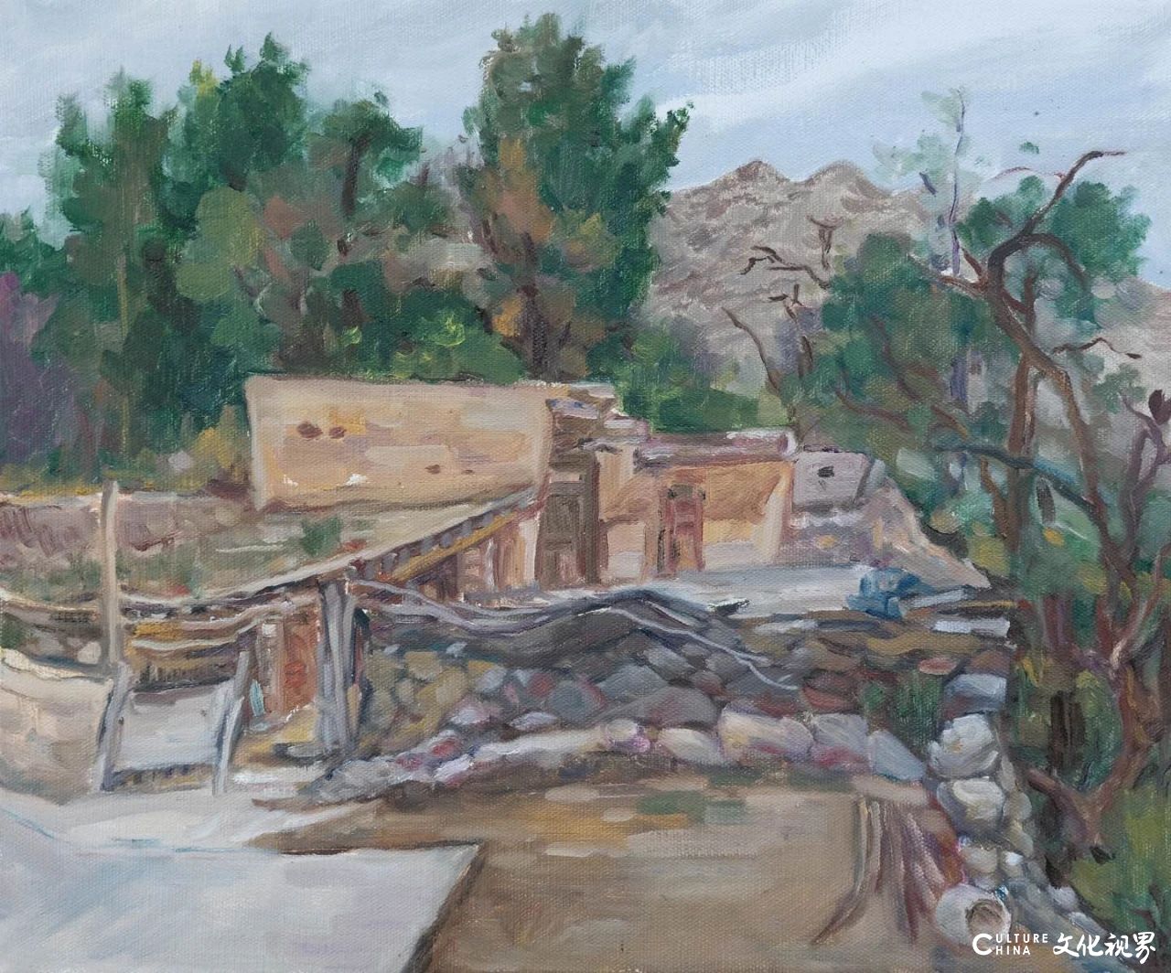 “黄河之声——2025宁夏油画作品展（网络展）”开展