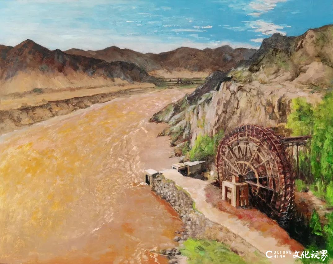 “黄河之声——2025宁夏油画作品展（网络展）”开展