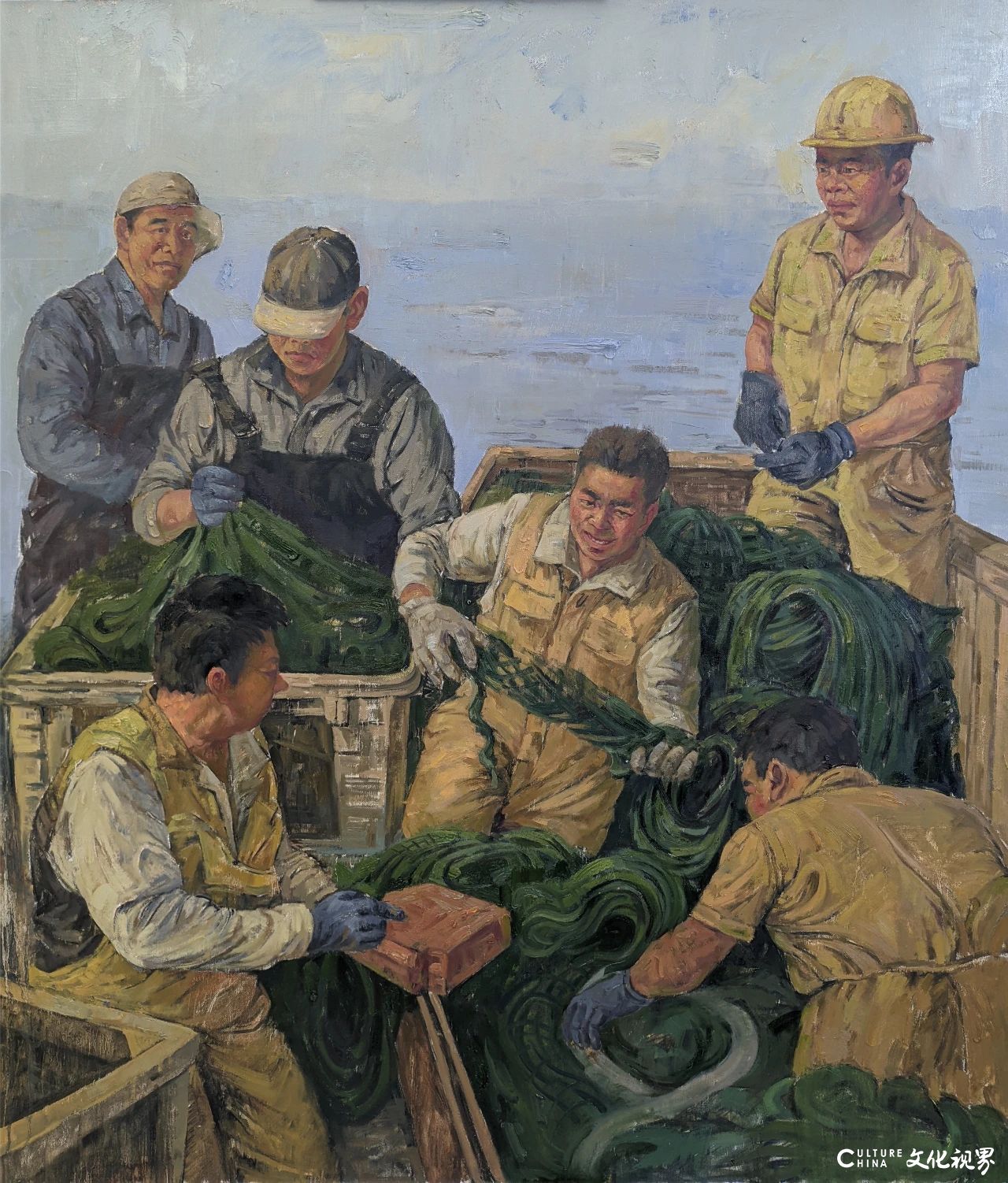 “黄河之声——2025宁夏油画作品展（网络展）”开展