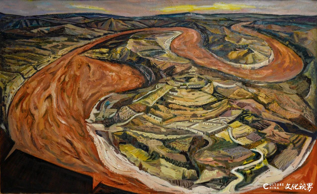 “黄河之声——2025宁夏油画作品展（网络展）”开展