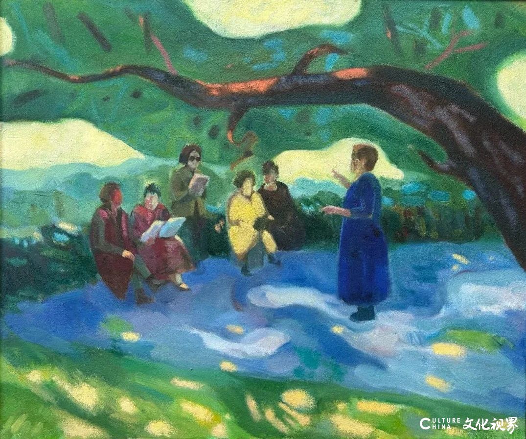 “黄河之声——2025宁夏油画作品展（网络展）”开展