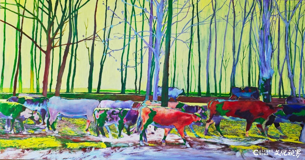 “黄河之声——2025宁夏油画作品展（网络展）”开展