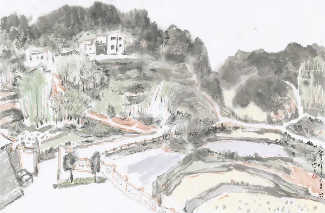 气韵自生谱意新——王跃奎的谱色写意新山水画