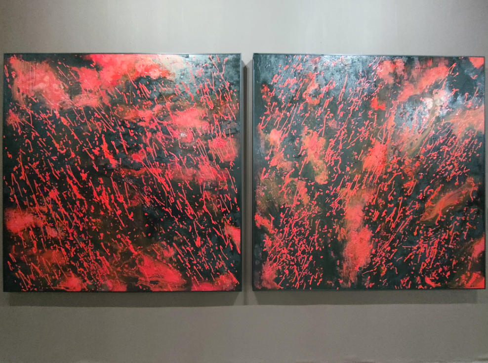 “再中国风——王心耀艺术展”开幕式昨日在湖北美术馆举行