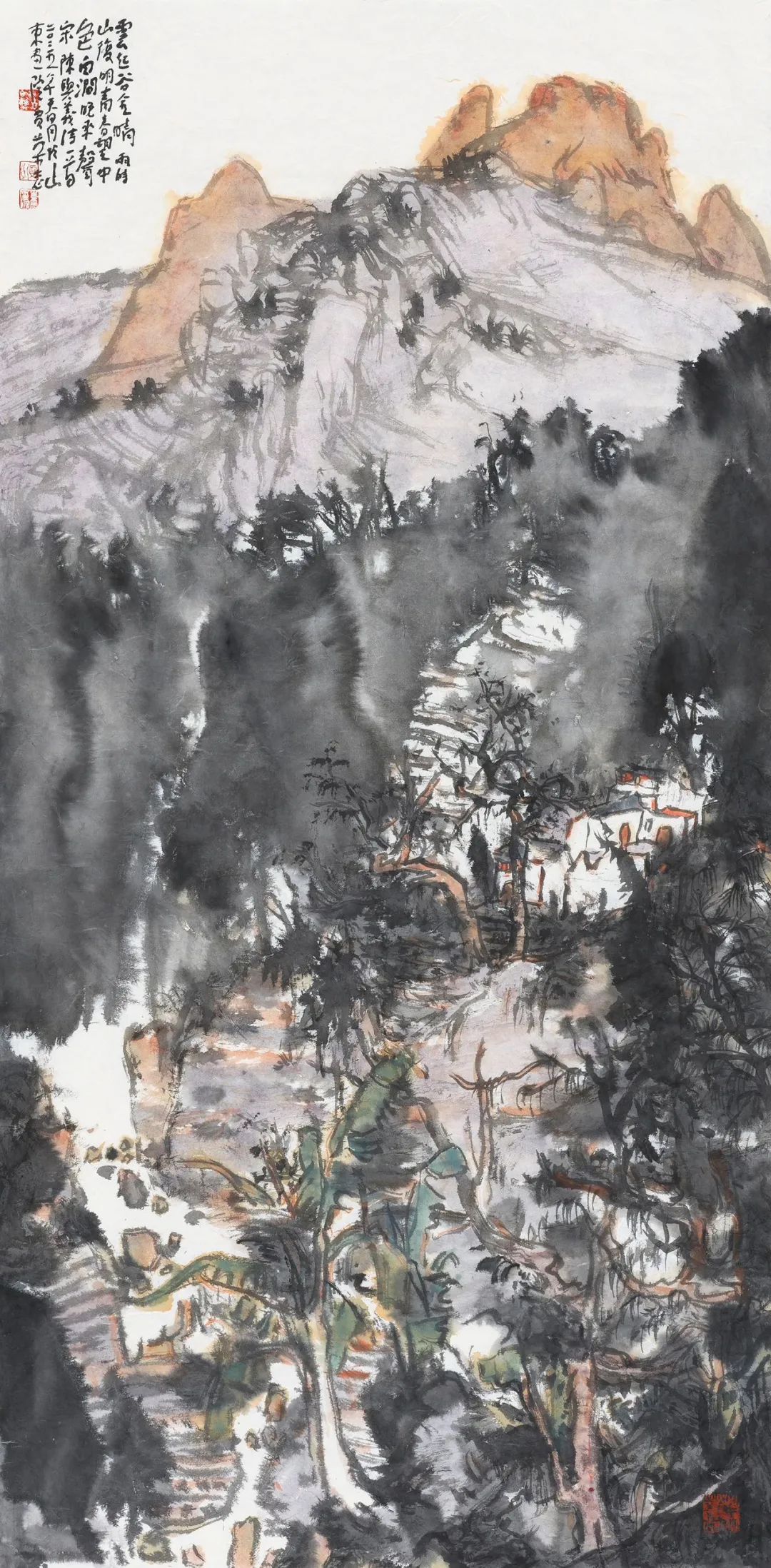 贾荣志应邀到山西运城作“山水画写生与创作”专题公益讲座