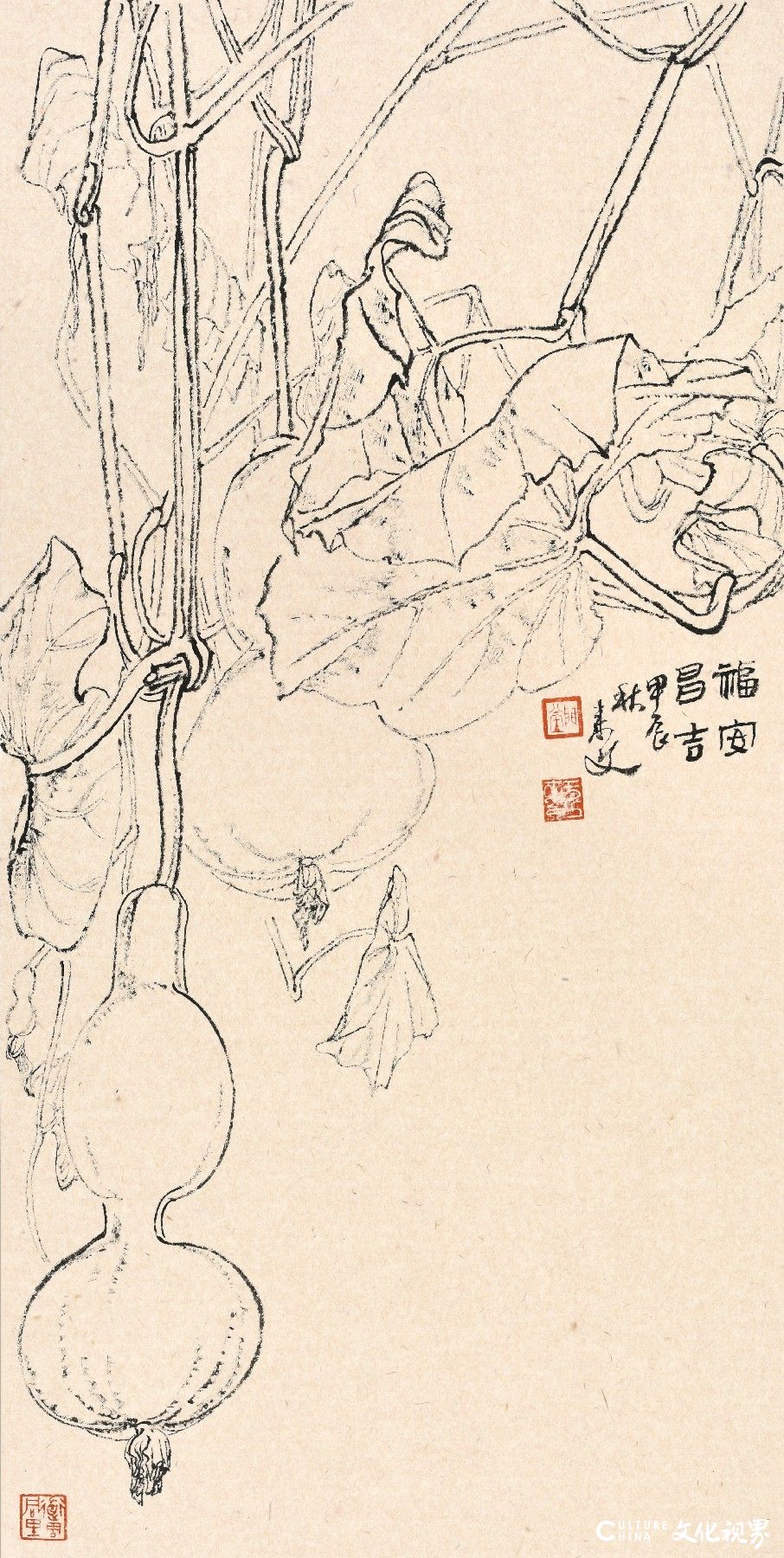 DeepSeek谈艺丨线韵的觉醒——王来文白描艺术的当代性重构