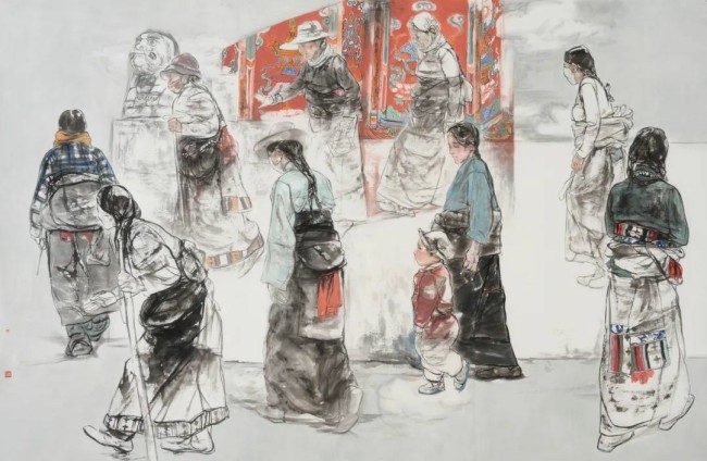 王稳苓·水墨人物画 | “意”由心生，“象”自天成，光影中呈现出空灵与朦胧的质感
