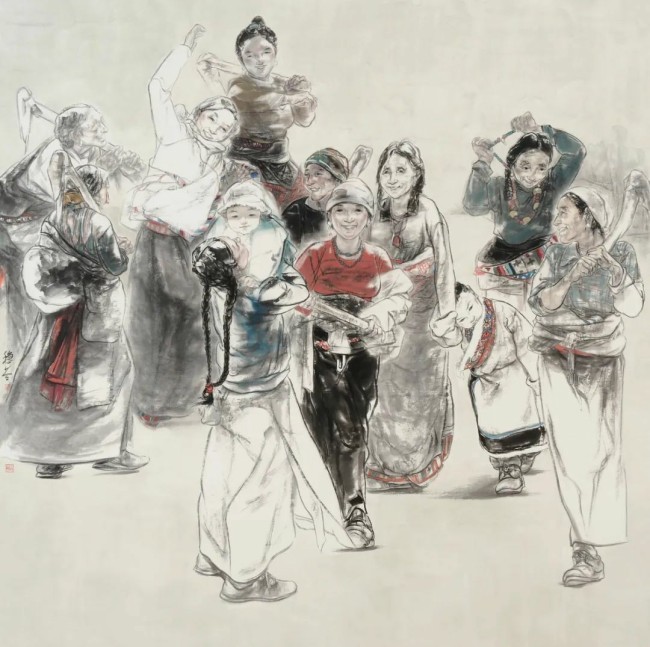 王稳苓·水墨人物画 | “意”由心生，“象”自天成，光影中呈现出空灵与朦胧的质感