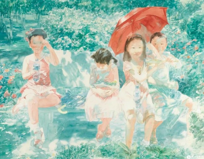 王稳苓·水墨人物画 | “意”由心生，“象”自天成，光影中呈现出空灵与朦胧的质感