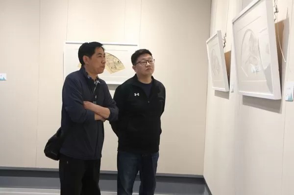 “墨花吹雨，笔绘春风——夏吉宏写生作品展”昨日在安徽省书画院美术馆开幕