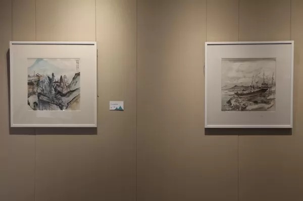 “墨花吹雨，笔绘春风——夏吉宏写生作品展”昨日在安徽省书画院美术馆开幕