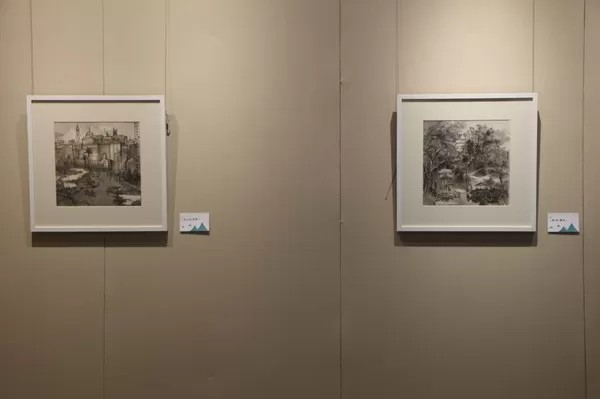 “墨花吹雨，笔绘春风——夏吉宏写生作品展”昨日在安徽省书画院美术馆开幕