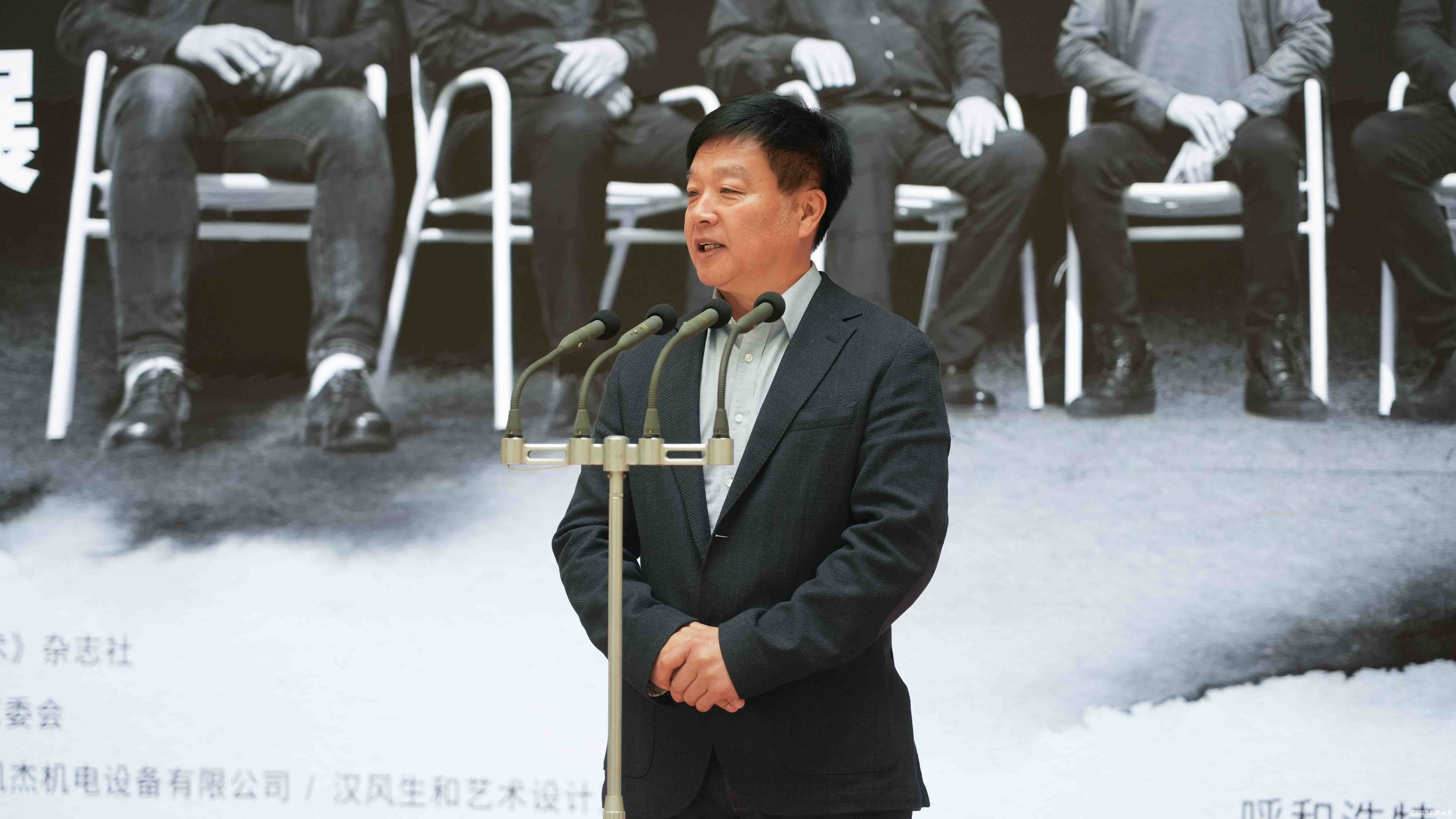“墨局——当代七人展”昨日在石家庄市美术馆盛大开幕