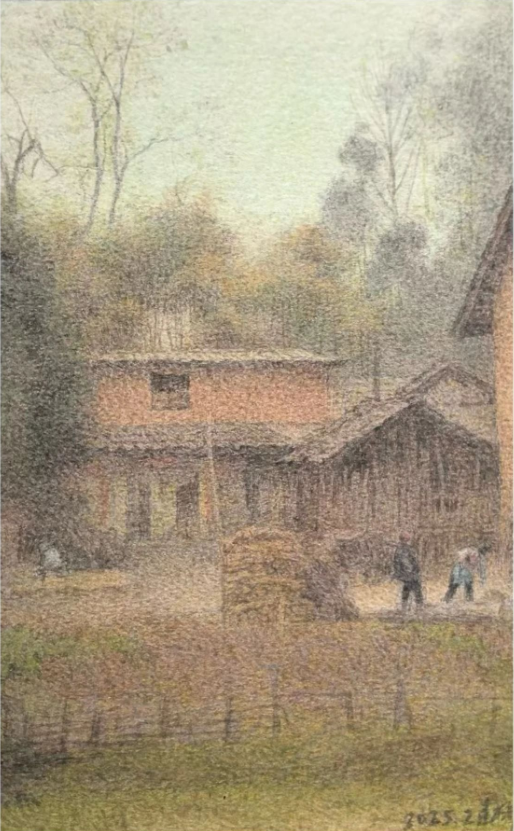 王建彬的“水彩田野” | 景在情在，画景也画心