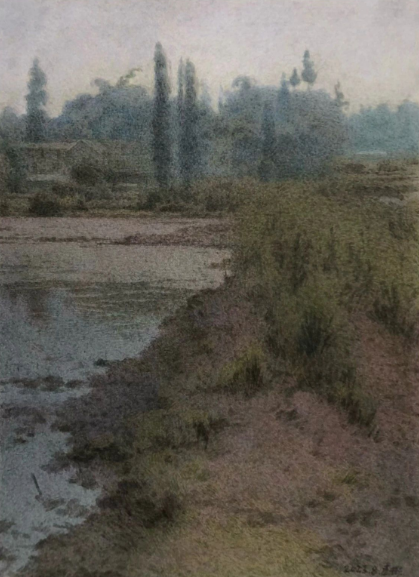 王建彬的“水彩田野” | 景在情在，画景也画心
