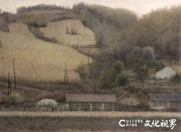 王建彬的“水彩田野” | 景在情在，画景也画心