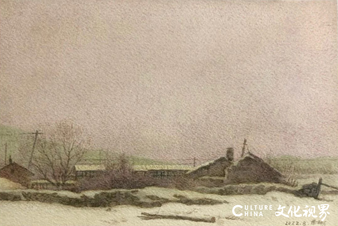 王建彬的“水彩田野” | 景在情在，画景也画心
