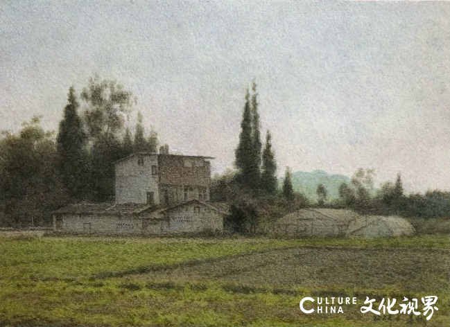 王建彬的“水彩田野” | 景在情在，画景也画心