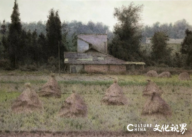 王建彬的“水彩田野” | 景在情在，画景也画心