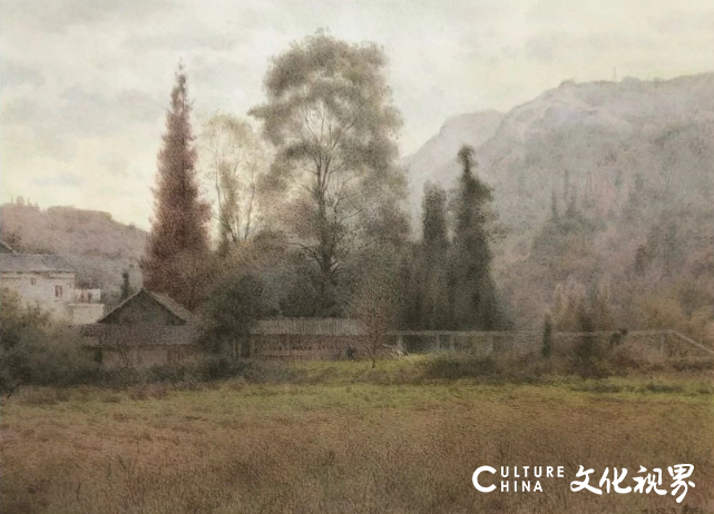 王建彬的“水彩田野” | 景在情在，画景也画心