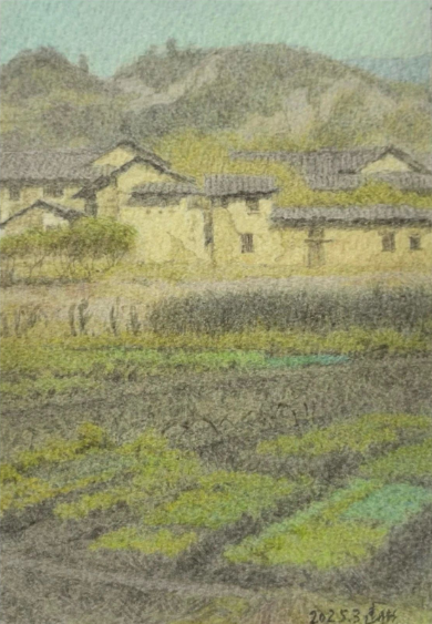 王建彬的“水彩田野” | 景在情在，画景也画心