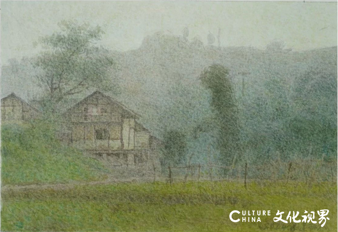 王建彬的“水彩田野” | 景在情在，画景也画心