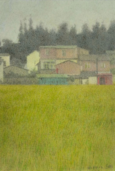 王建彬的“水彩田野” | 景在情在，画景也画心