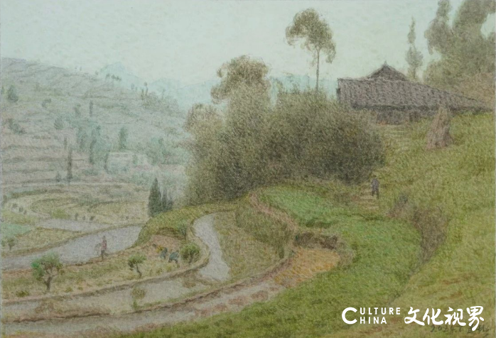 王建彬的“水彩田野” | 景在情在，画景也画心