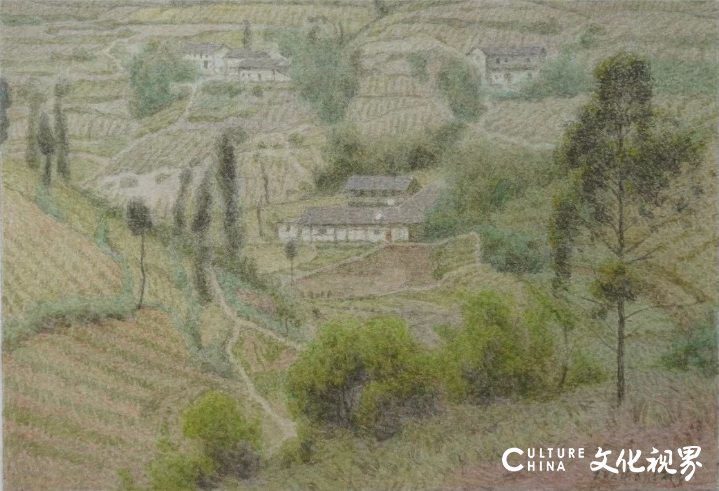 王建彬的“水彩田野” | 景在情在，画景也画心