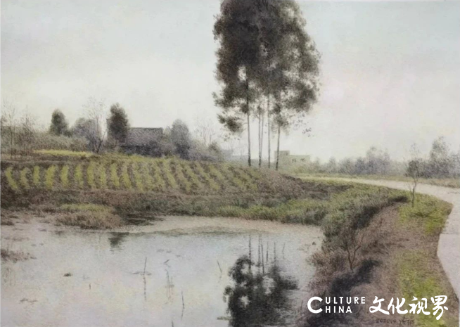 王建彬的“水彩田野” | 景在情在，画景也画心