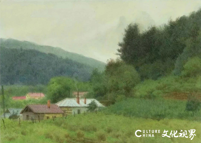 王建彬的“水彩田野” | 景在情在，画景也画心