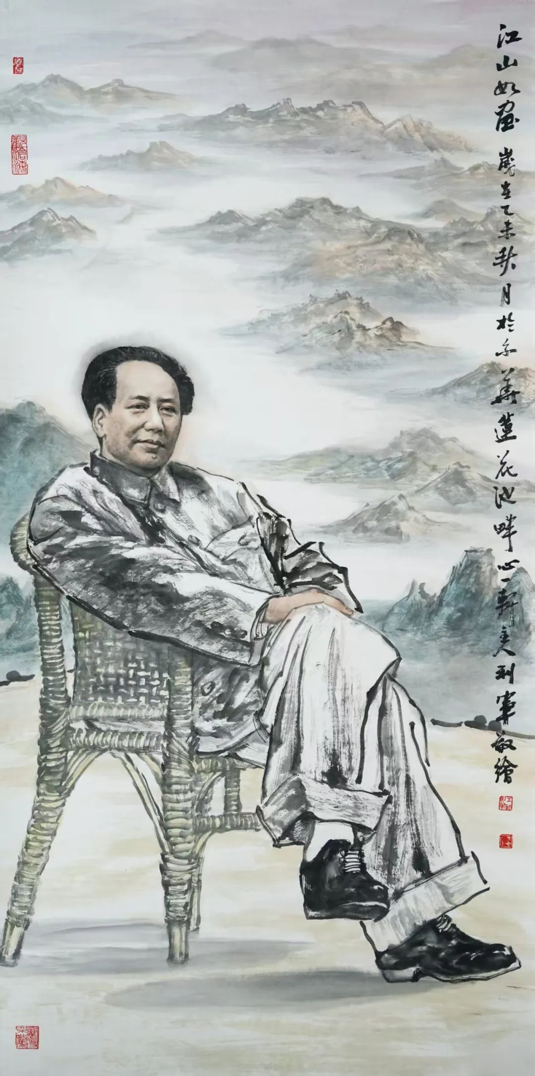 王利军·人物画 | 笔墨点滴之间渗透着依意取象的境界