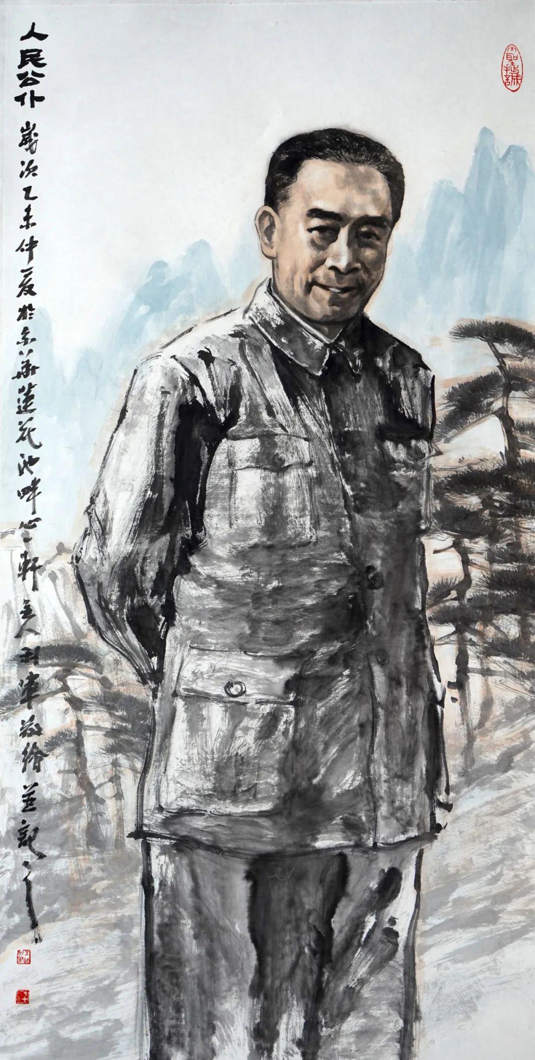 王利军·人物画 | 笔墨点滴之间渗透着依意取象的境界