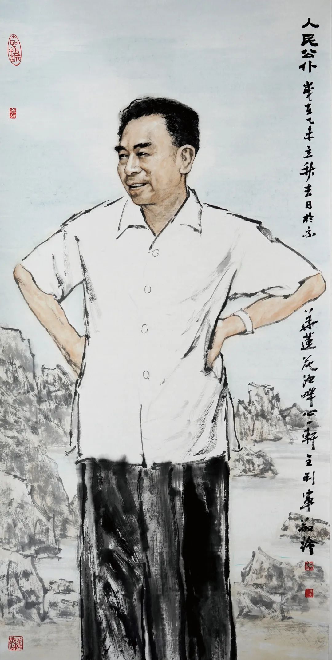 王利军·人物画 | 笔墨点滴之间渗透着依意取象的境界