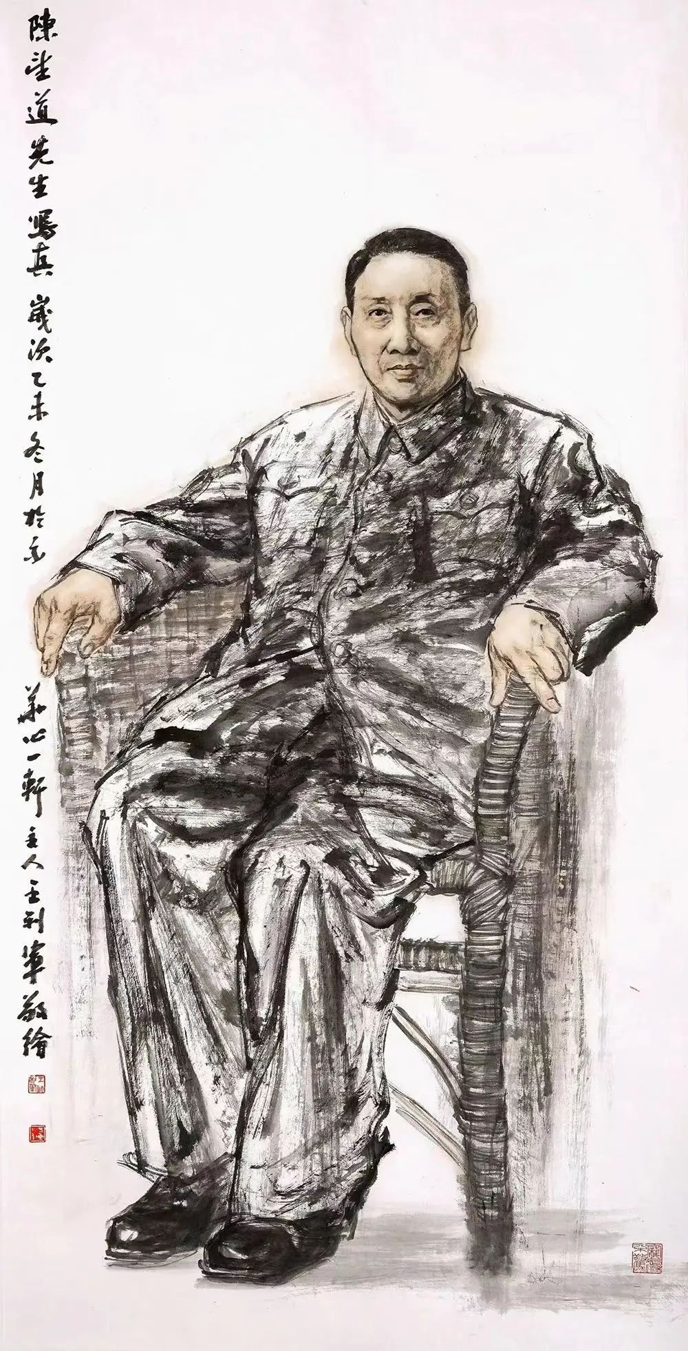 王利军·人物画 | 笔墨点滴之间渗透着依意取象的境界