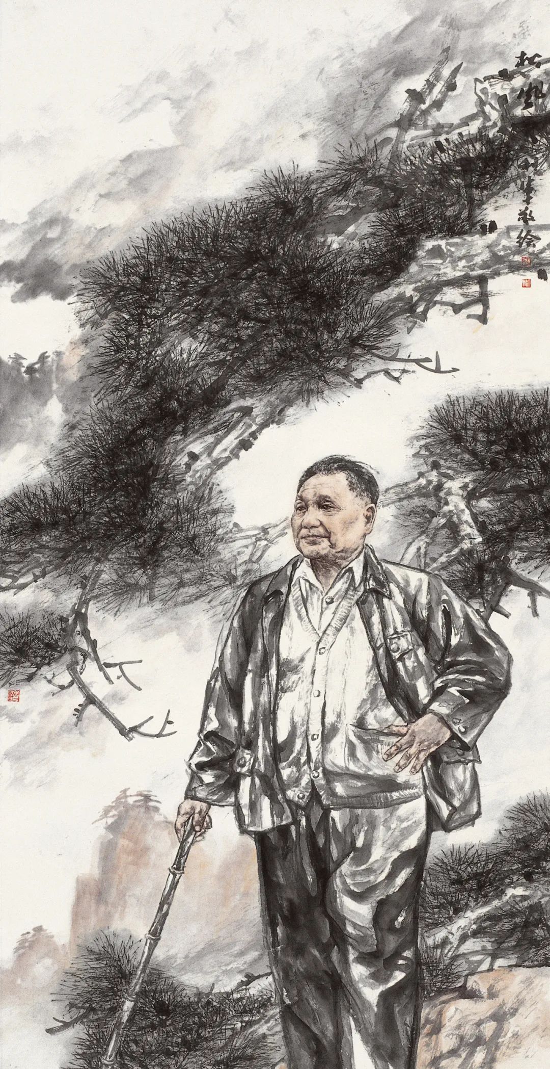 王利军·人物画 | 笔墨点滴之间渗透着依意取象的境界