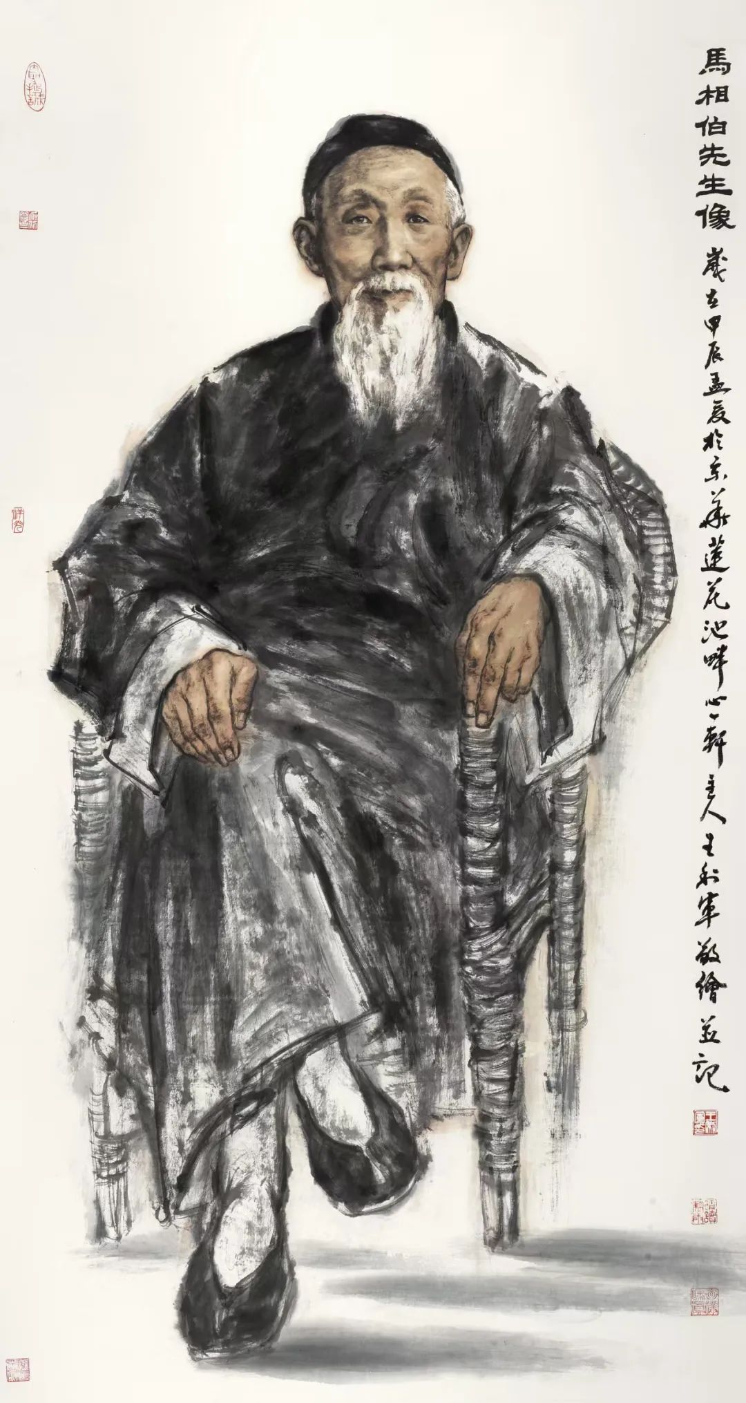 王利军·人物画 | 笔墨点滴之间渗透着依意取象的境界