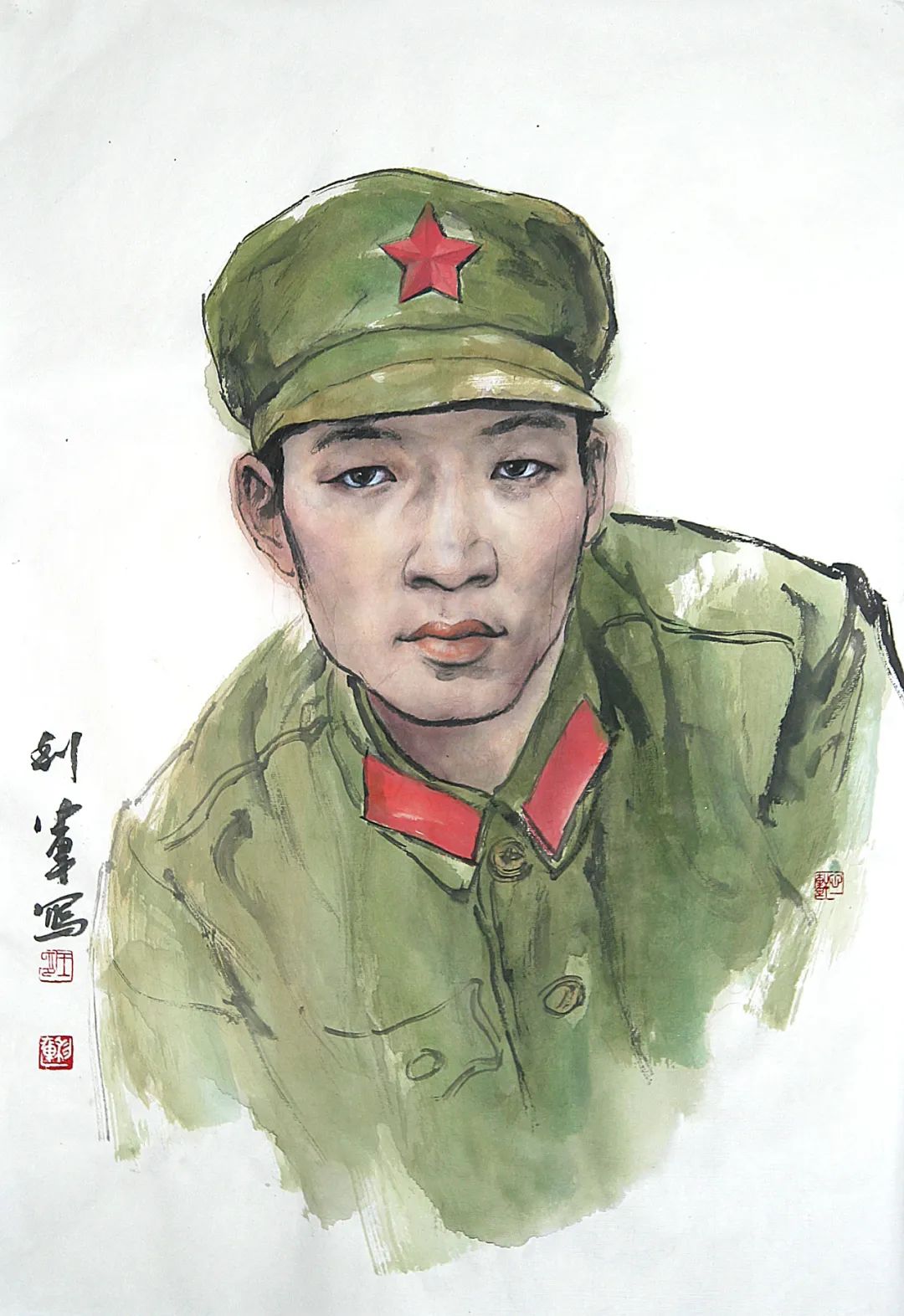 王利军·人物画 | 笔墨点滴之间渗透着依意取象的境界