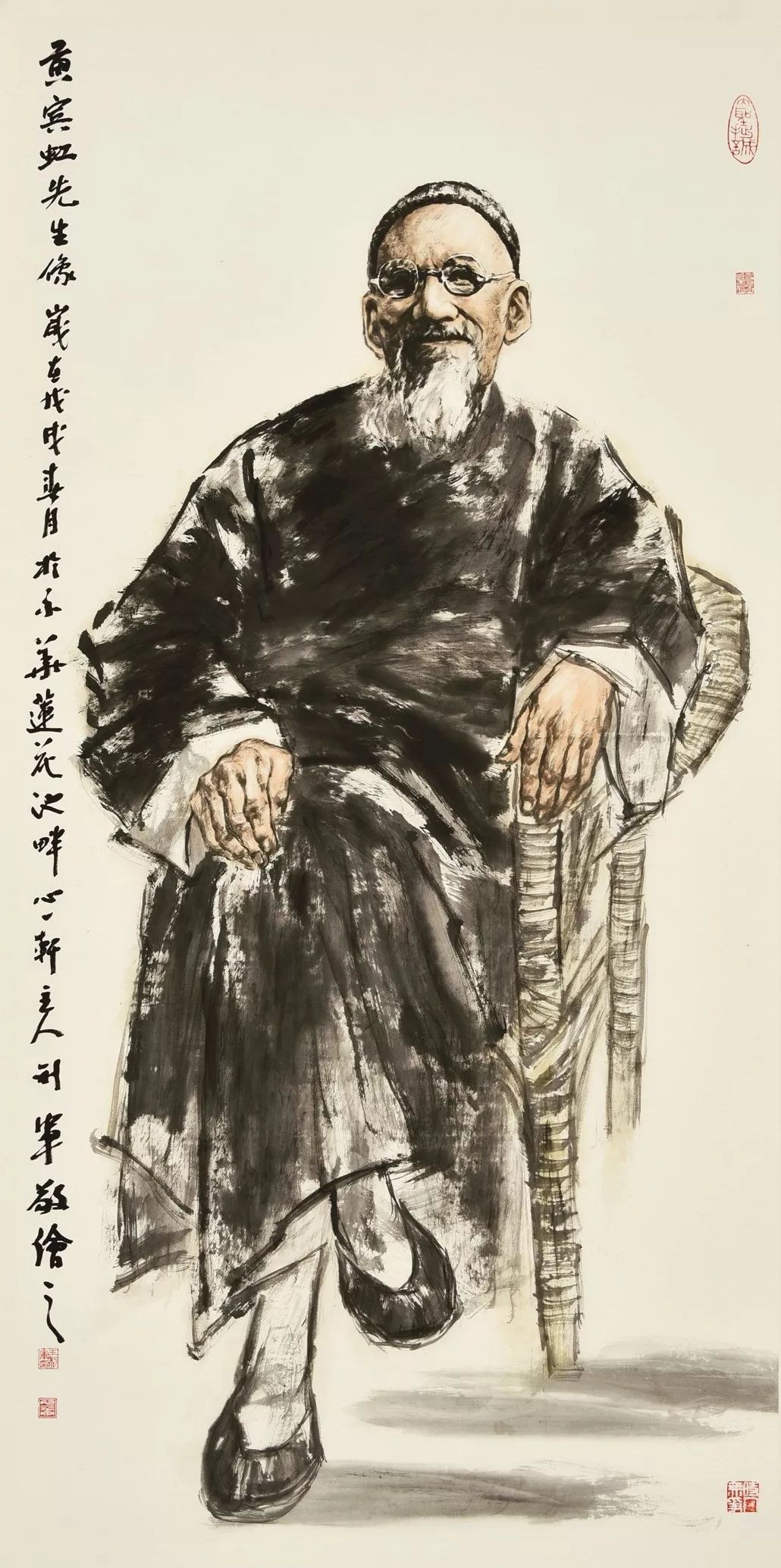 王利军·人物画 | 笔墨点滴之间渗透着依意取象的境界