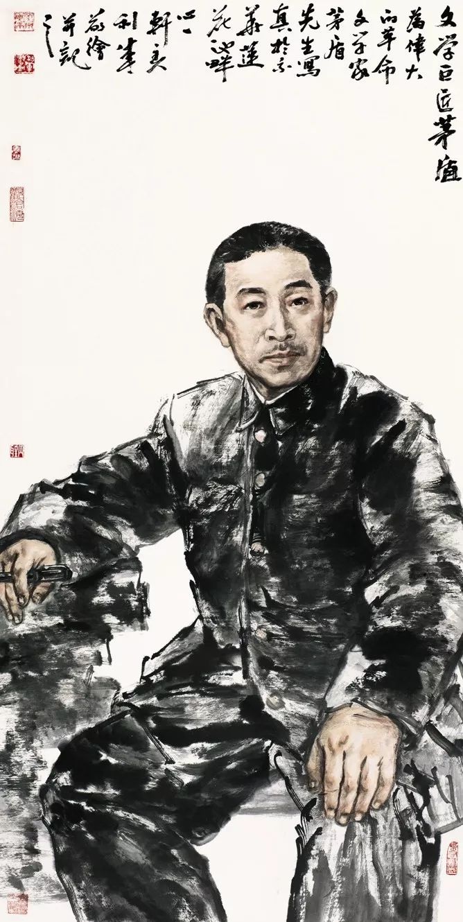 王利军·人物画 | 笔墨点滴之间渗透着依意取象的境界