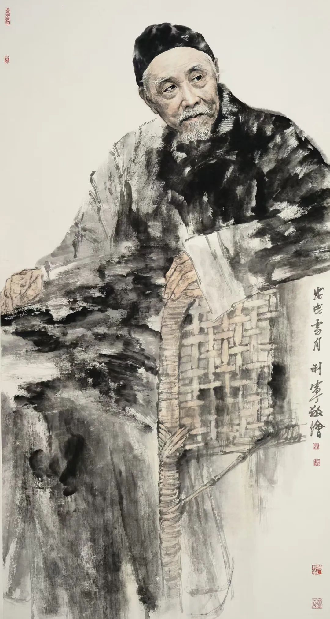 王利军·人物画 | 笔墨点滴之间渗透着依意取象的境界